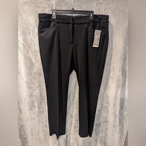 Maurices Straight Leg Black Dress Pants 18 Regular NTW
